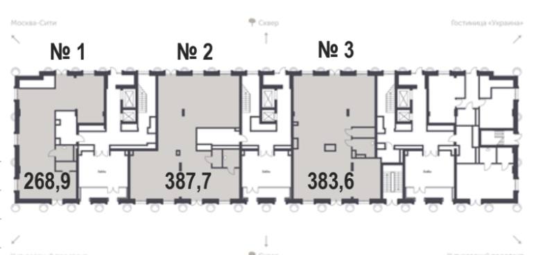 Офис 387 м²