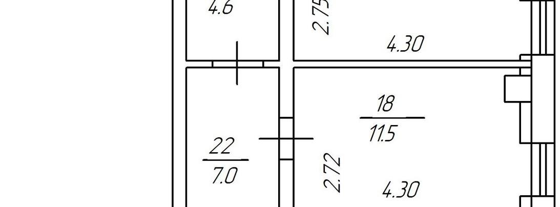 Помещение 15 м²