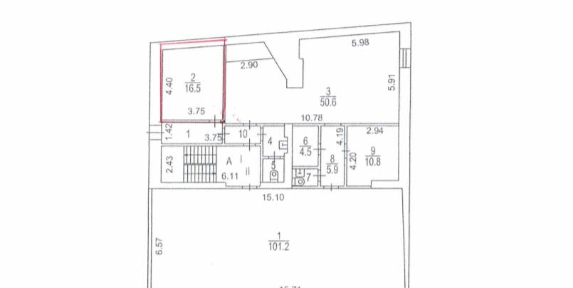 Помещение 704 м²