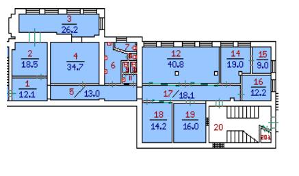 Помещение 279 м²