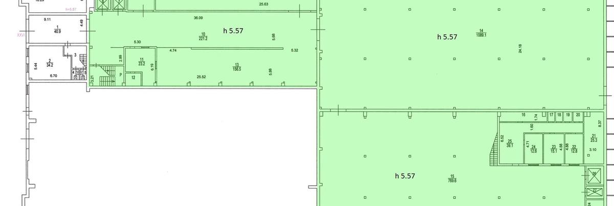 Помещение 2 650 м²