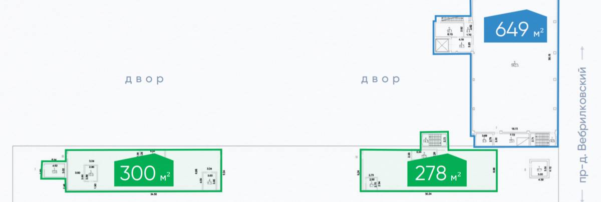 Офис 9 645 м²