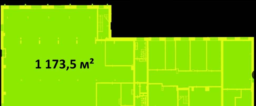 Офис 1 173 м²