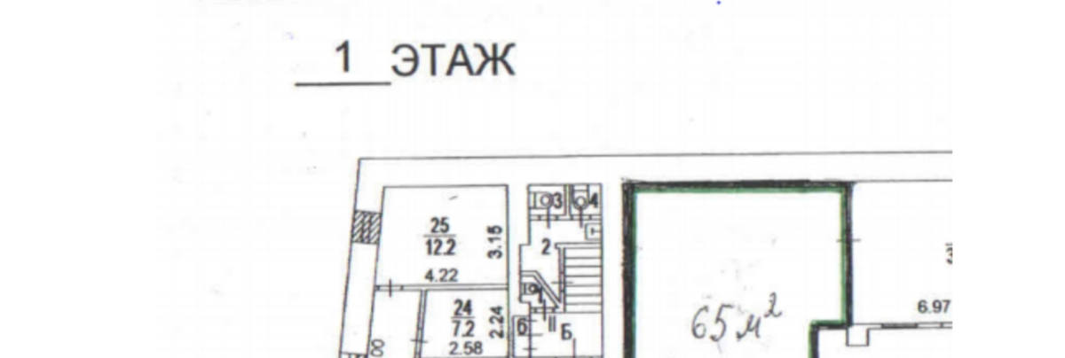 Помещение 65 м²